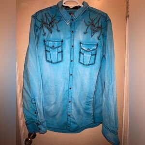 Buckle Black Dress Shirt XL - NWT